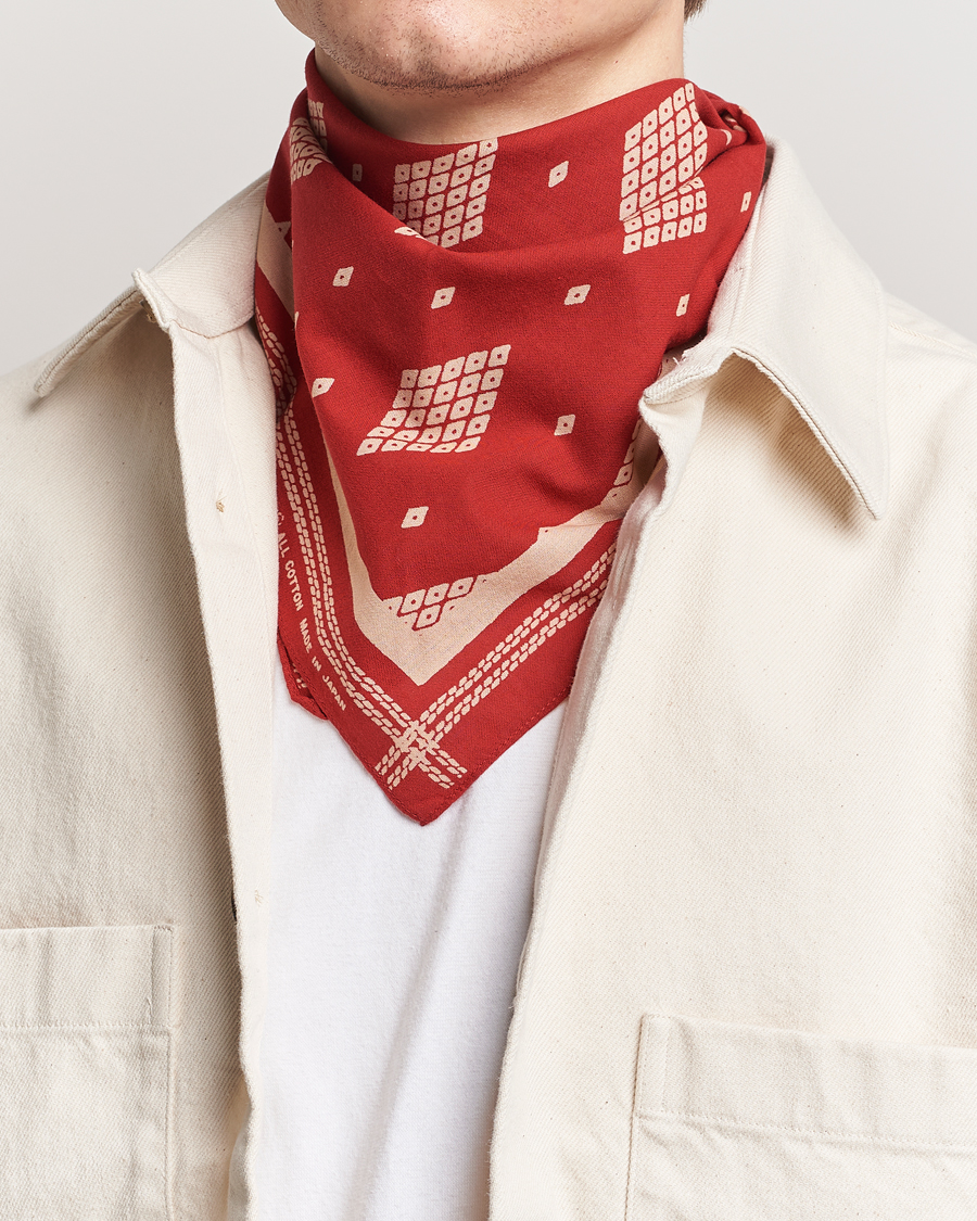 Herr | American Heritage | RRL | Deco Print Bandana Turkey Red