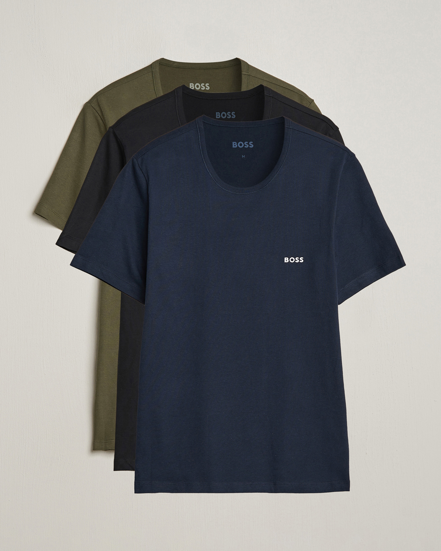 Hugo boss t cheap shirt herr 3 pack