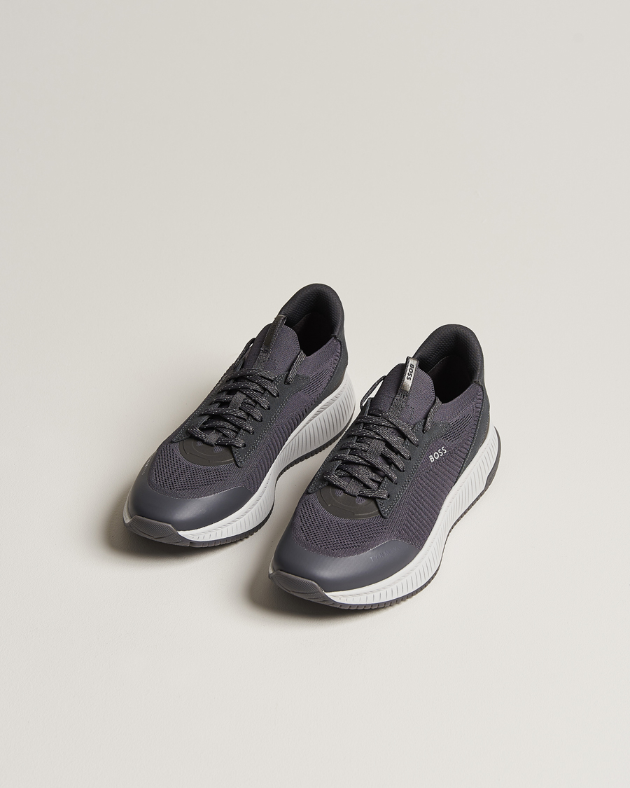 Herr | Running sneakers | BOSS BLACK | Titanium Evo Sneaker Grey