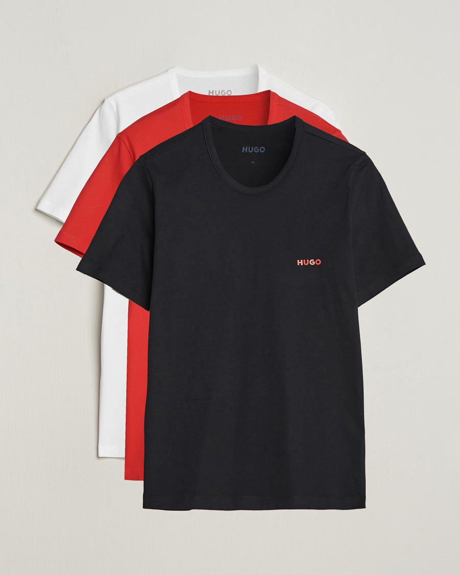 Hugo boss t outlet shirt herr 3 pack