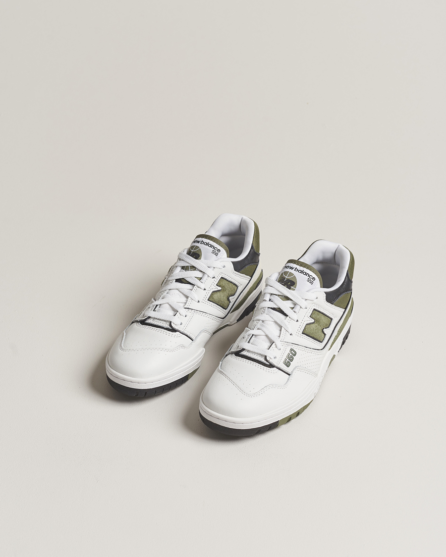 Herr | 20% rea | New Balance | 550 Sneakers White/Green