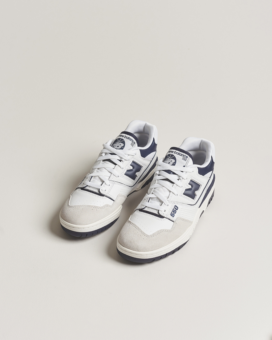 Herr | Skor | New Balance | 550 Sneakers White/Navy