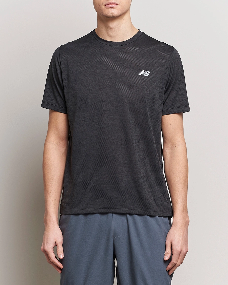 Herr | Sport | New Balance Running | Athletics Run T-Shirt Black