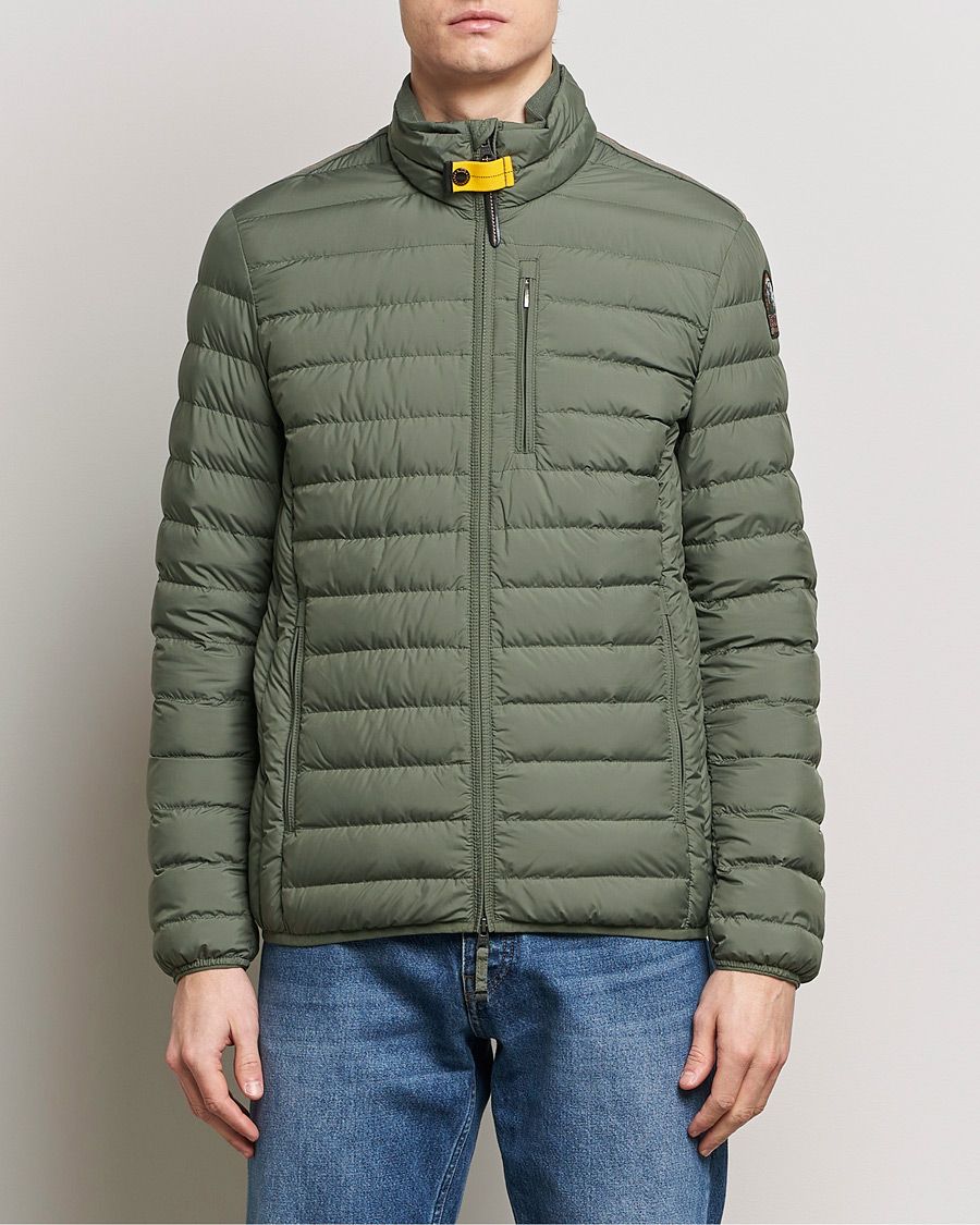 Herr | Lättviktsdunjackor | Parajumpers | Ugo Super Lightweight Jacket Thyme Green