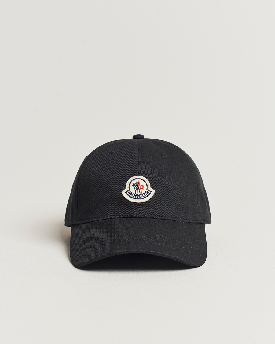 Herr | Moncler Baseball Cap Black | Moncler | Baseball Cap Black