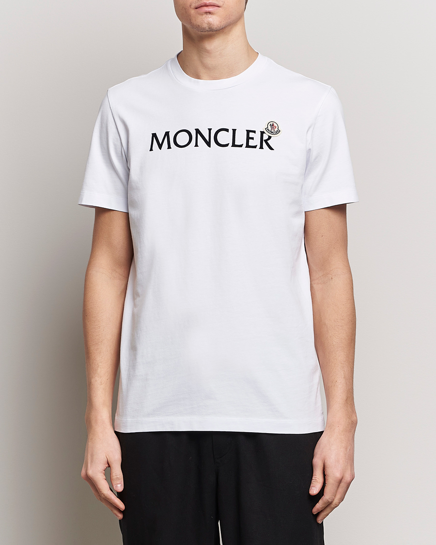 Herr | Kläder | Moncler | Lettering Logo T-Shirt White