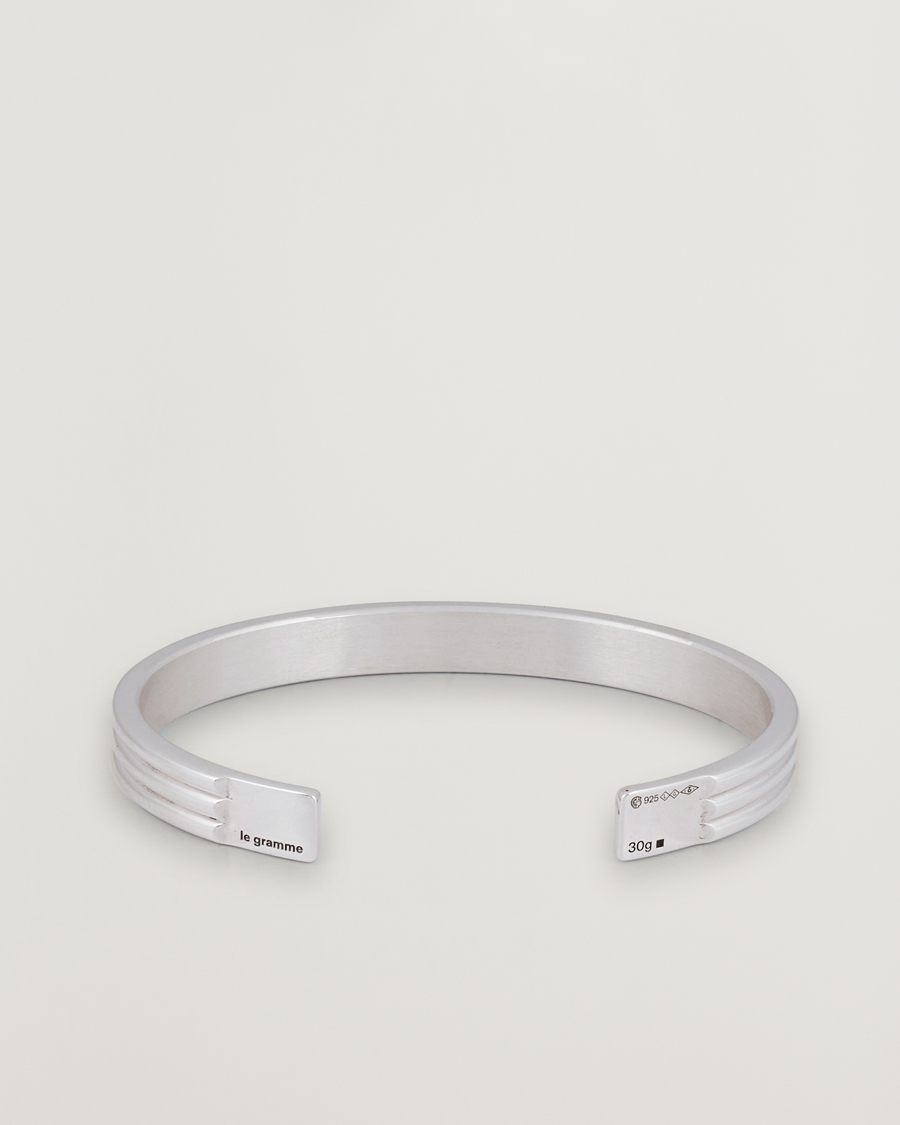 Herr |  | LE GRAMME | Godron Braclet Sterling Silver 30g