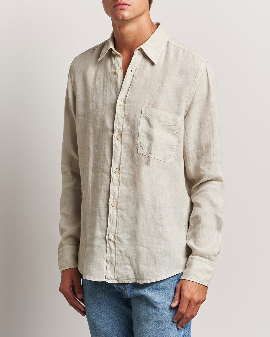 Herr |  | BOSS ORANGE | Relegant Linen Shirt Light Beige