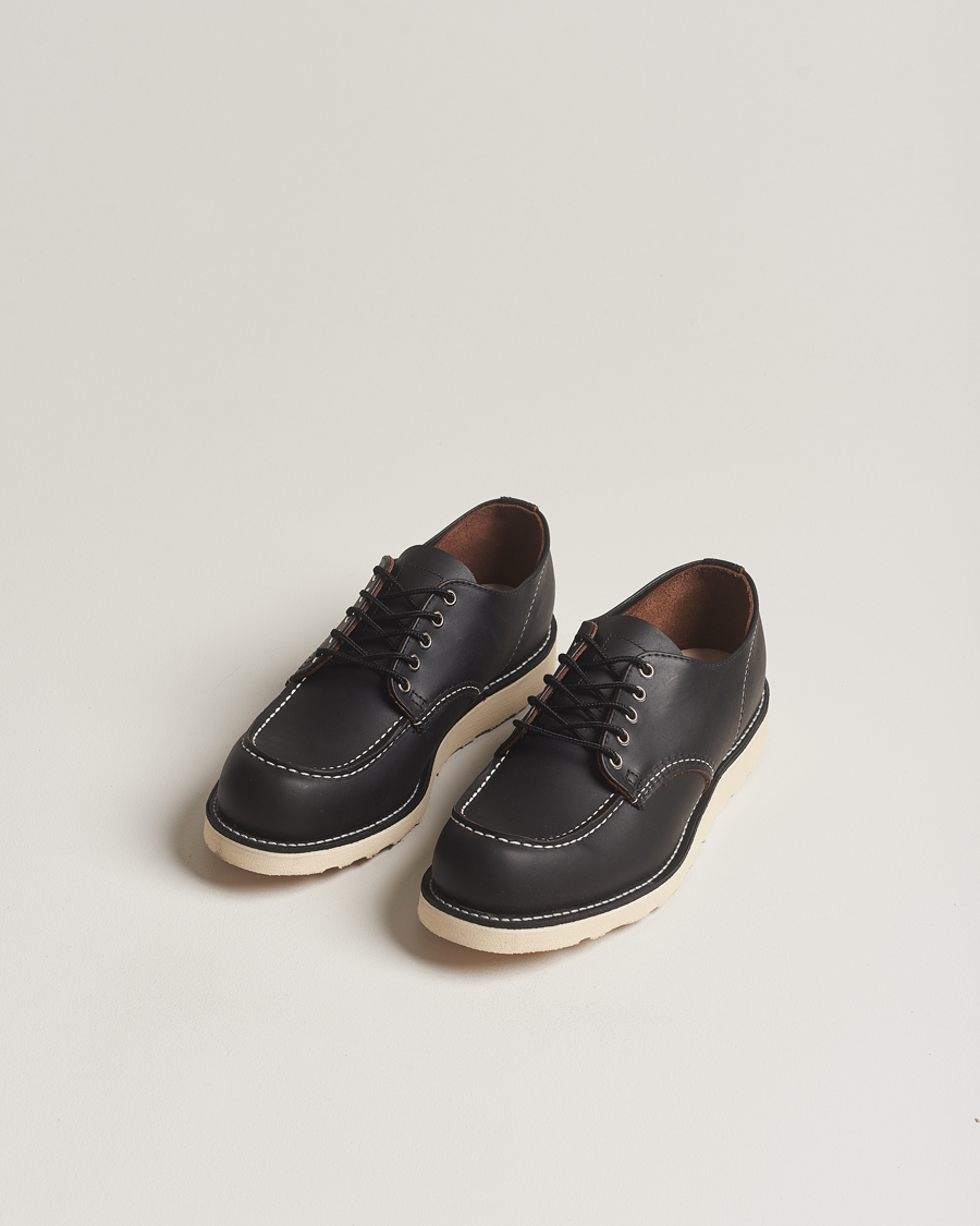 Herr | Oxfords | Red Wing Shoes | Moc Toe Oxford Black Prairie Leather