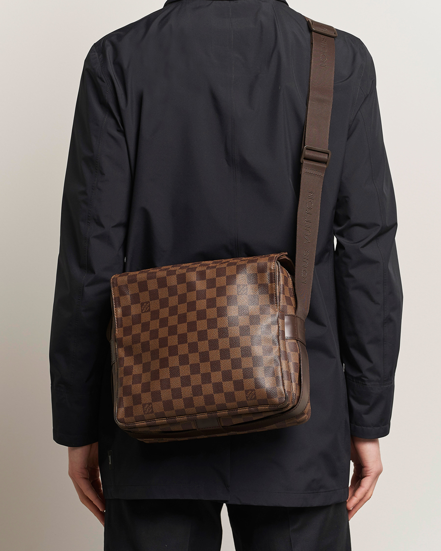Herr | Accessoarer | Louis Vuitton Pre-Owned | Naviglio Messenger Bag Damier Ebene 