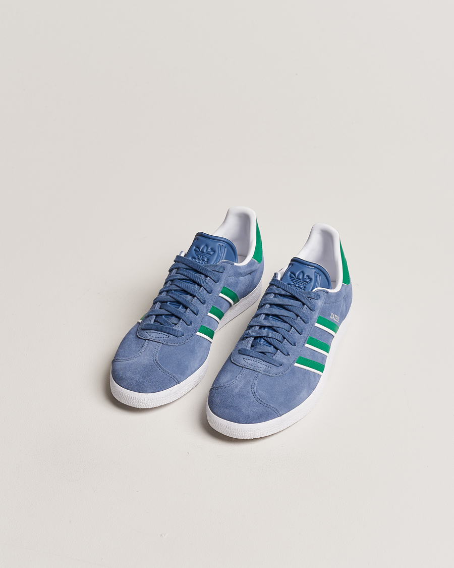 Herr | adidas Originals | adidas Originals | Gazelle Sneaker Blue/Green