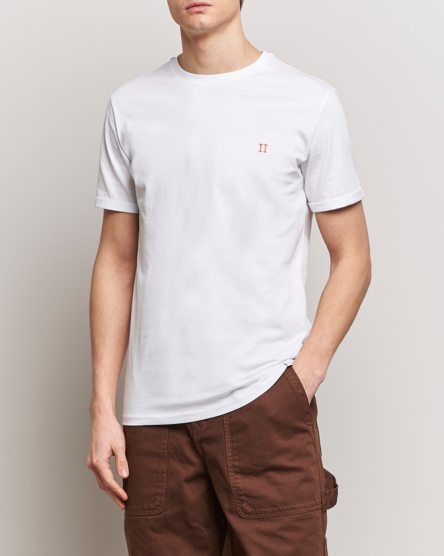 Herr | Kläder | LES DEUX | Nørregaard Cotton T-Shirt White