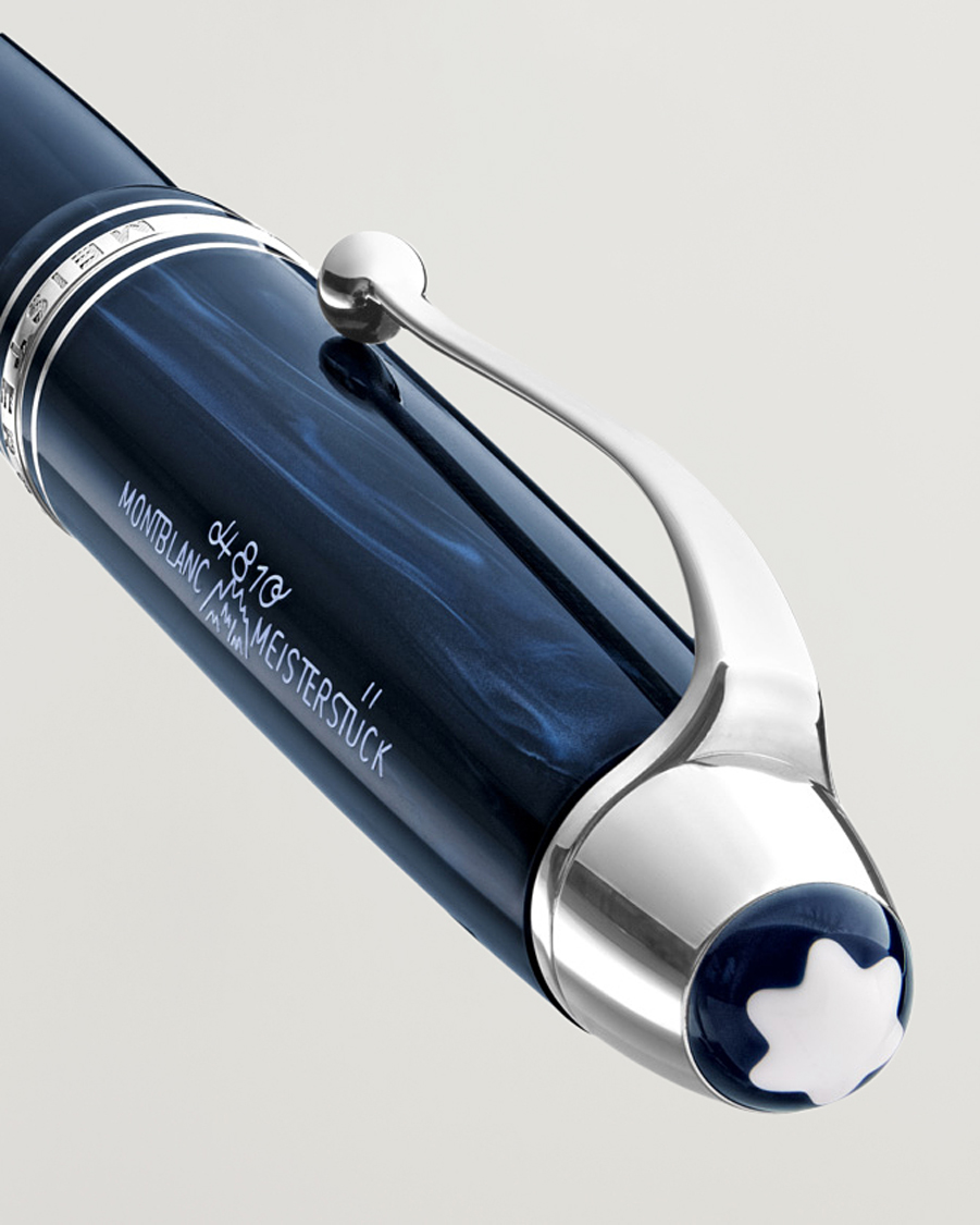 Herr |  | Montblanc | Meisterstück Precious Resin FP LeGrand F Blue