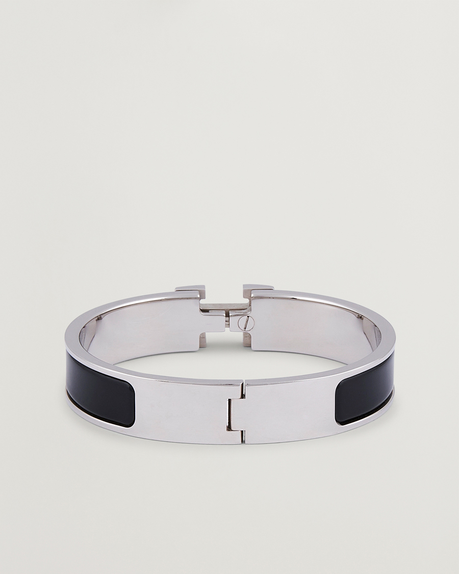 Herr | Hermès Pre-Owned Clic H Bracelet Black | Hermès Pre-Owned | Clic H Bracelet Black