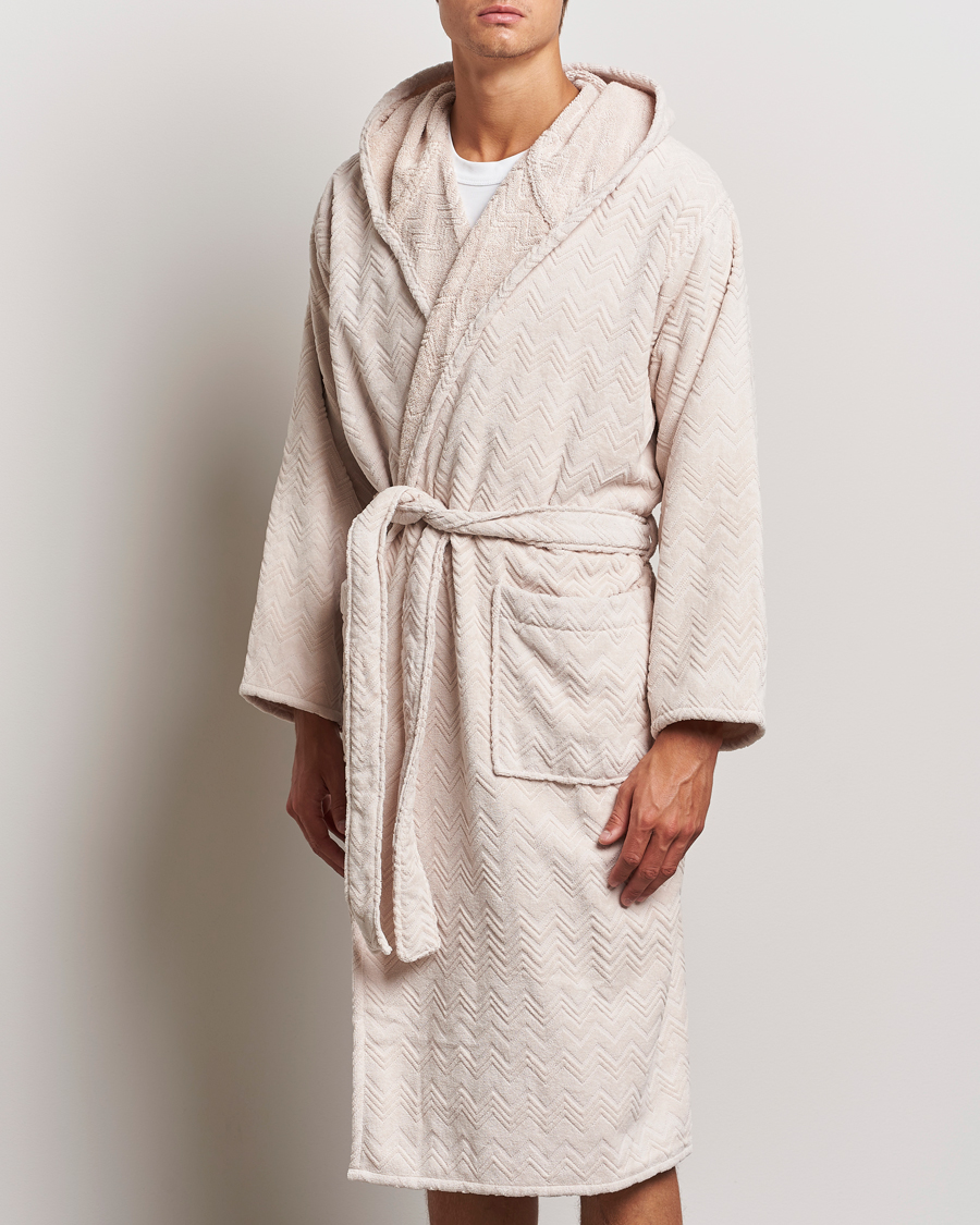 Herr |  | Missoni Home | Chalk Bath Robe Beige