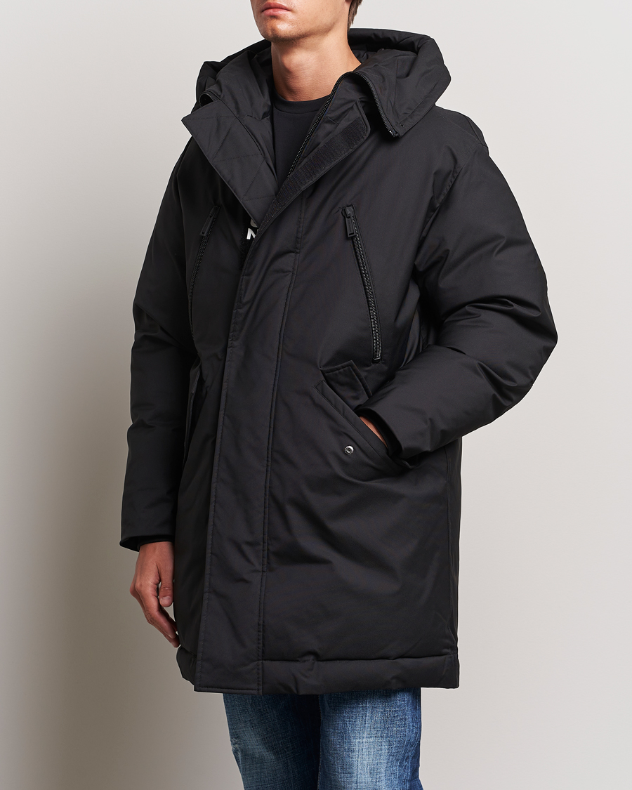 Herr | Parkas | Dsquared2 | Canvas Parka Black