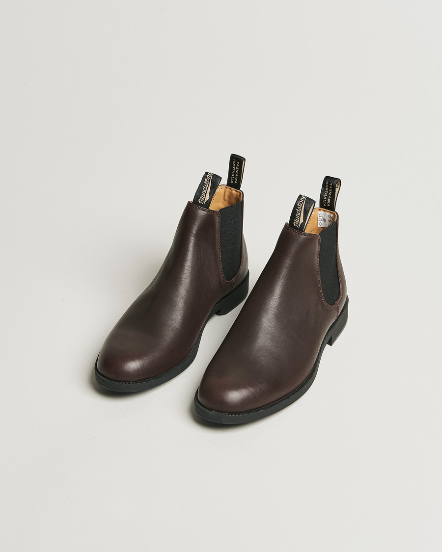 Herr | Vinterskor | Blundstone | 1900 Dress Ankle Leather Chelsea Boot Chestnut