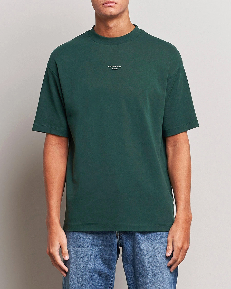 Herr |  | Drôle de Monsieur | Classic Slogan T-Shirt Dark Green