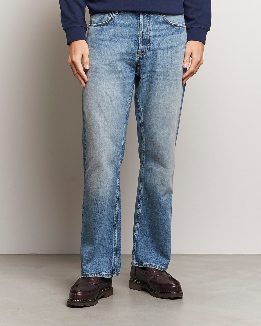 Herr |  | GANT 240 Mulberry Street | Bootcut Jeans Mid Blue Vintage