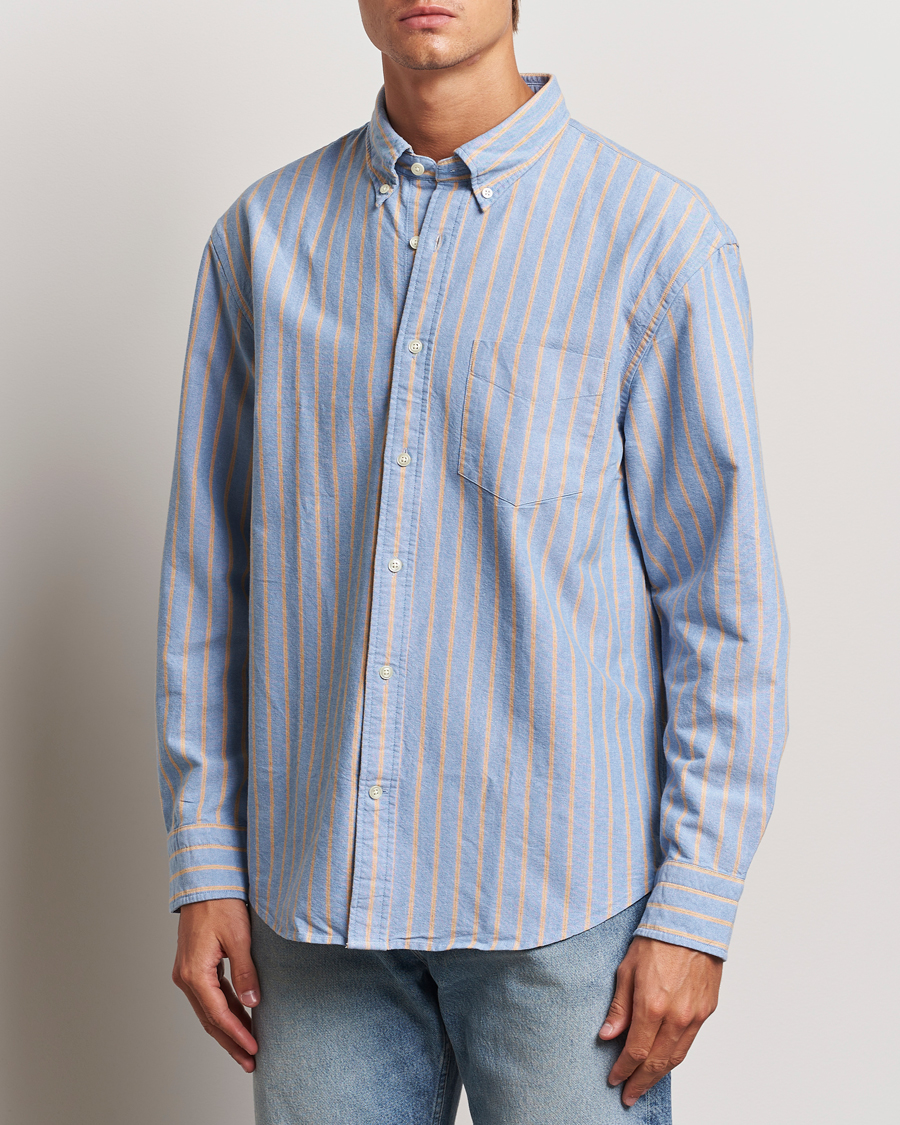 Herr | Casual | GANT 240 Mulberry Street | Regular Fit Archive Oxford Striped Shirt Vintage Blue