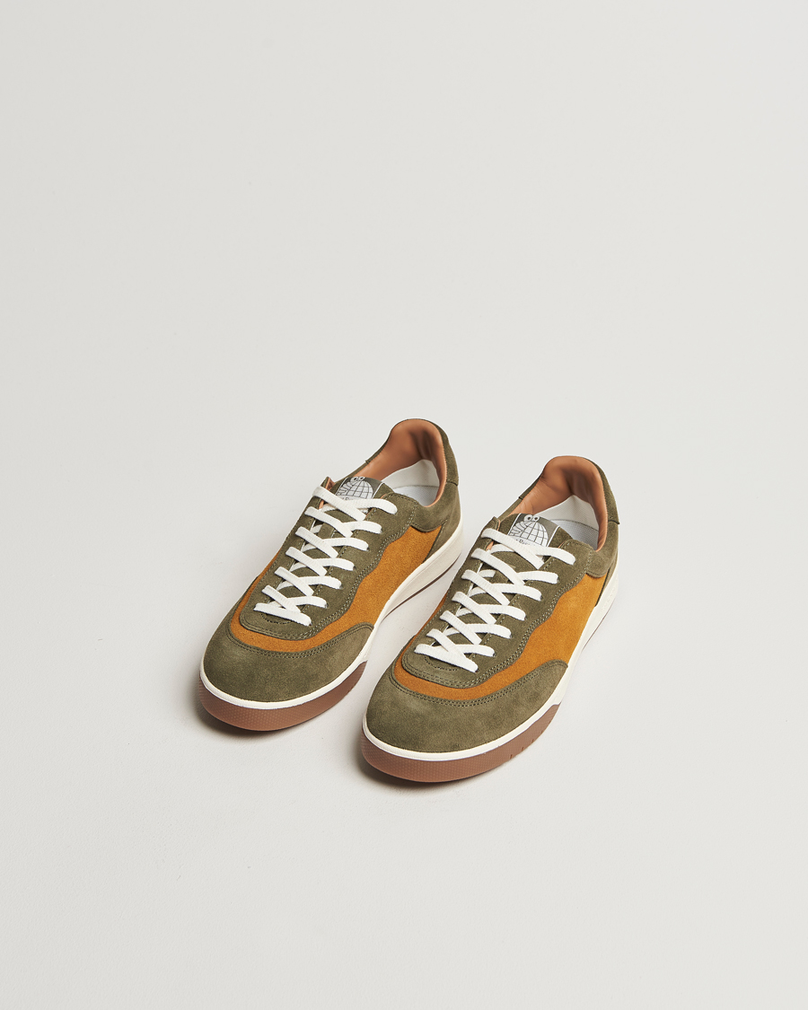 Herr |  | Last Resort | CM001 Suede Sneaker Olive/Golden Brown