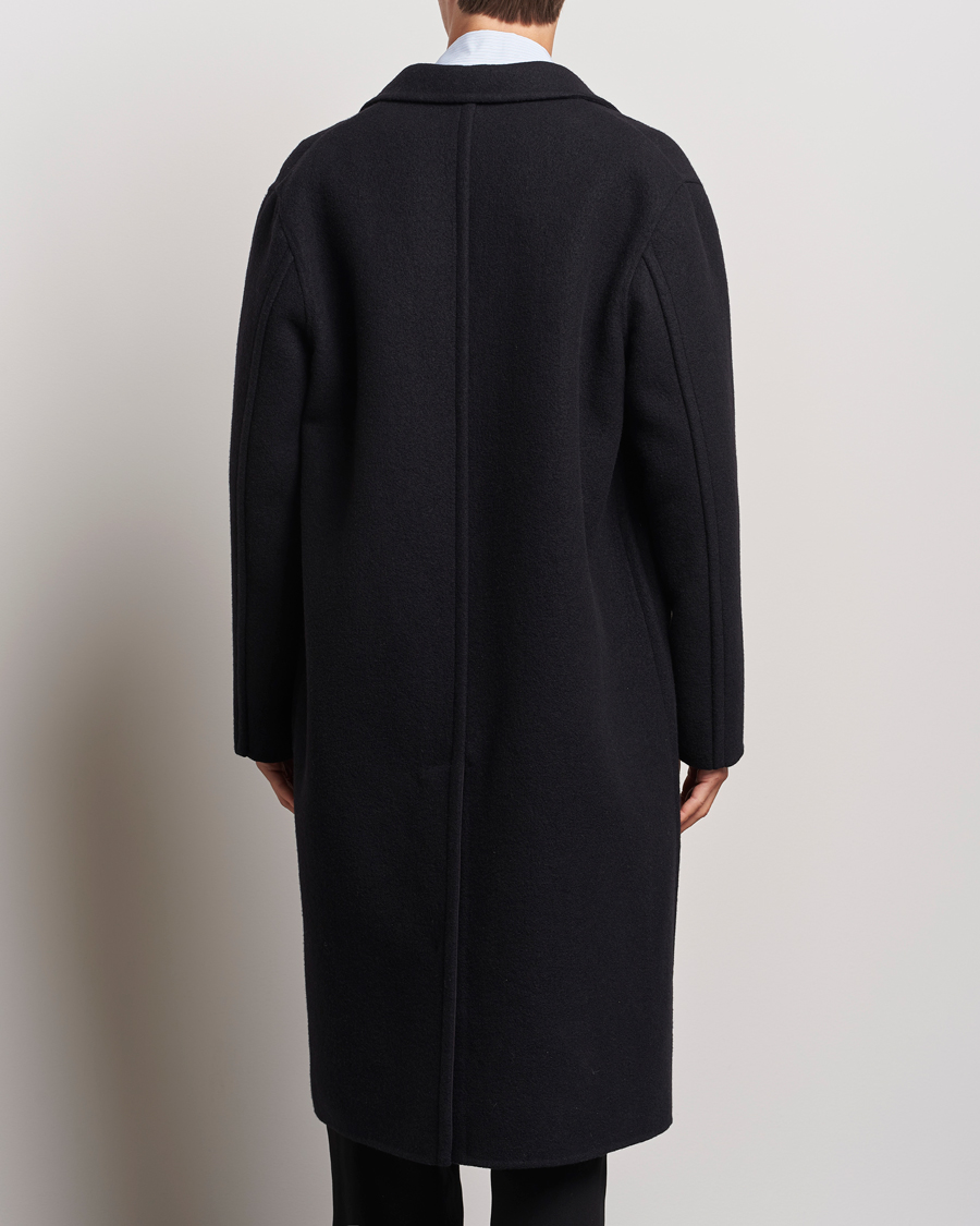 Herr | Jackor | Jil Sander | Felted Wool Coat Black
