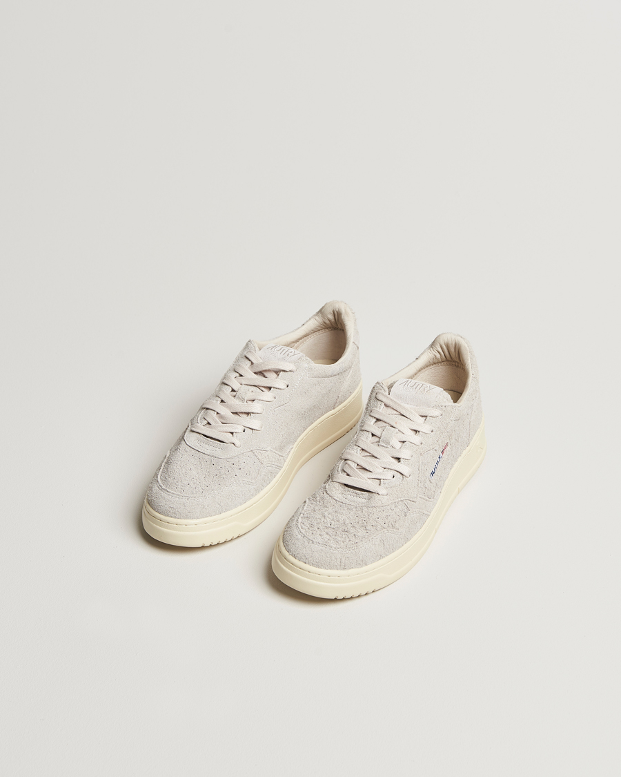 Herr | Autry | Autry | Medalist Low Suede Sneaker White