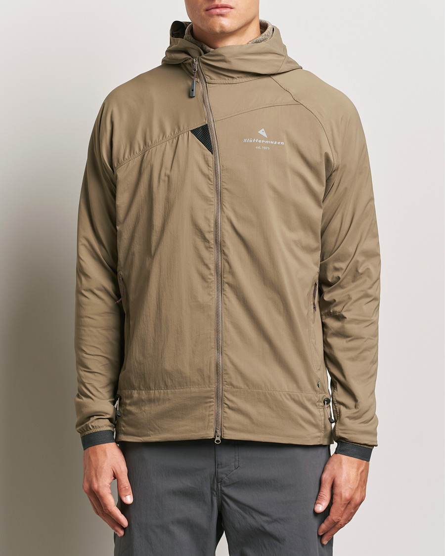 Herr | Kläder | Klättermusen | 74 Levitend Active Hooded Jacket Dark Khaki