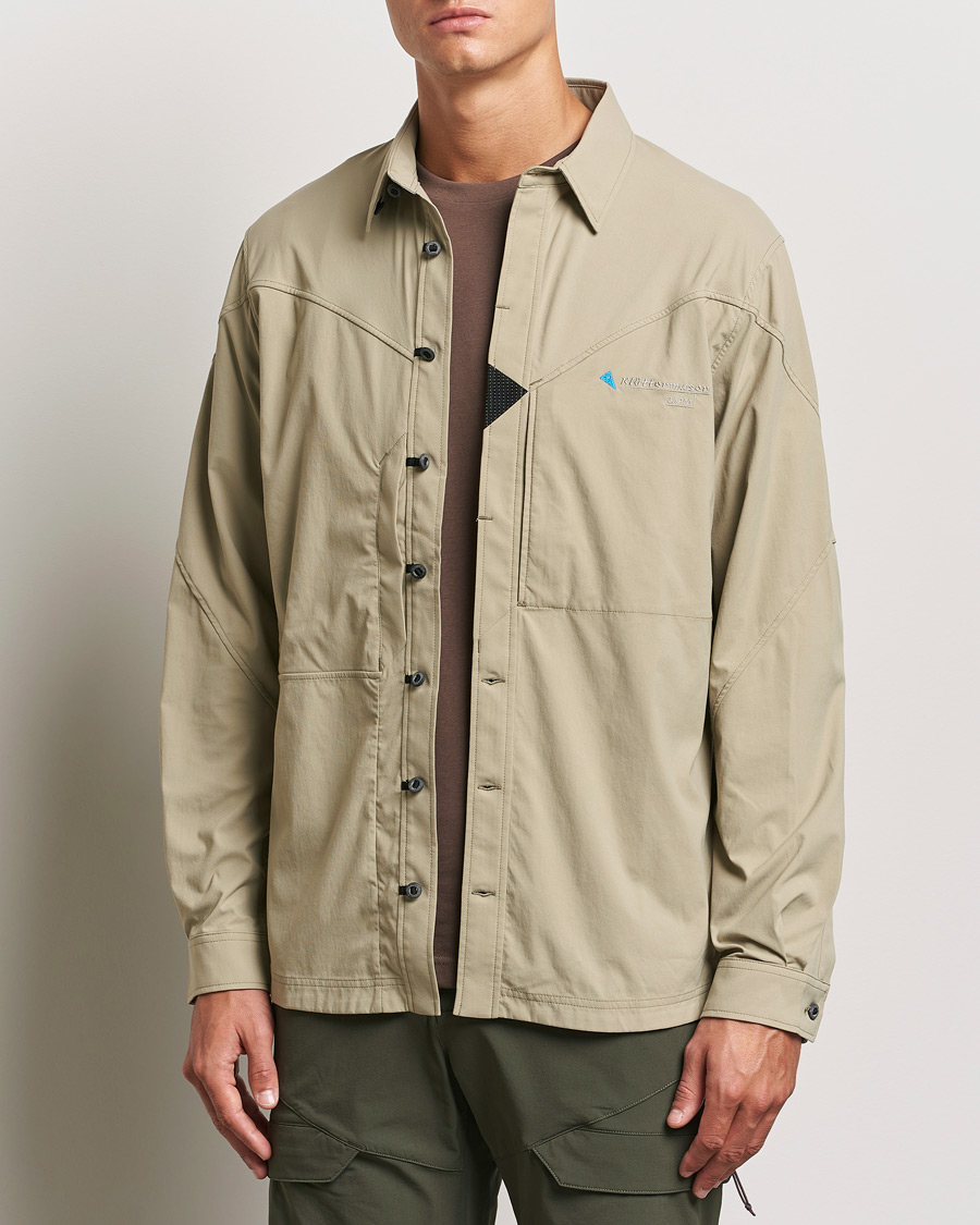 Herr | Casual | Klättermusen | Garm Technical Outdoor Shirt Silver Green