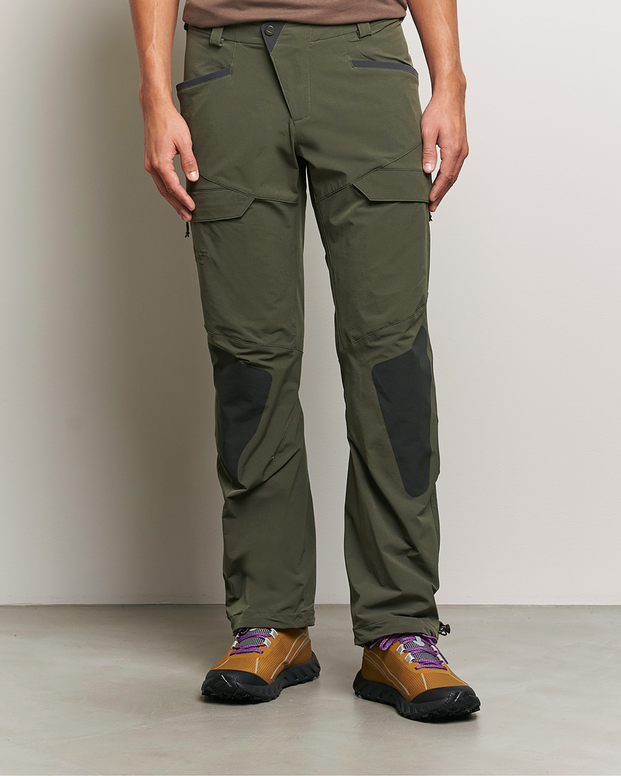 Herr | Active | Klättermusen | Misty 2.0 Softshell Pants Dark Dusty Green