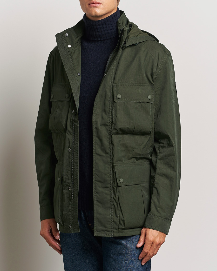 Herr |  | Belstaff | Drome Field Jacket Tile Green