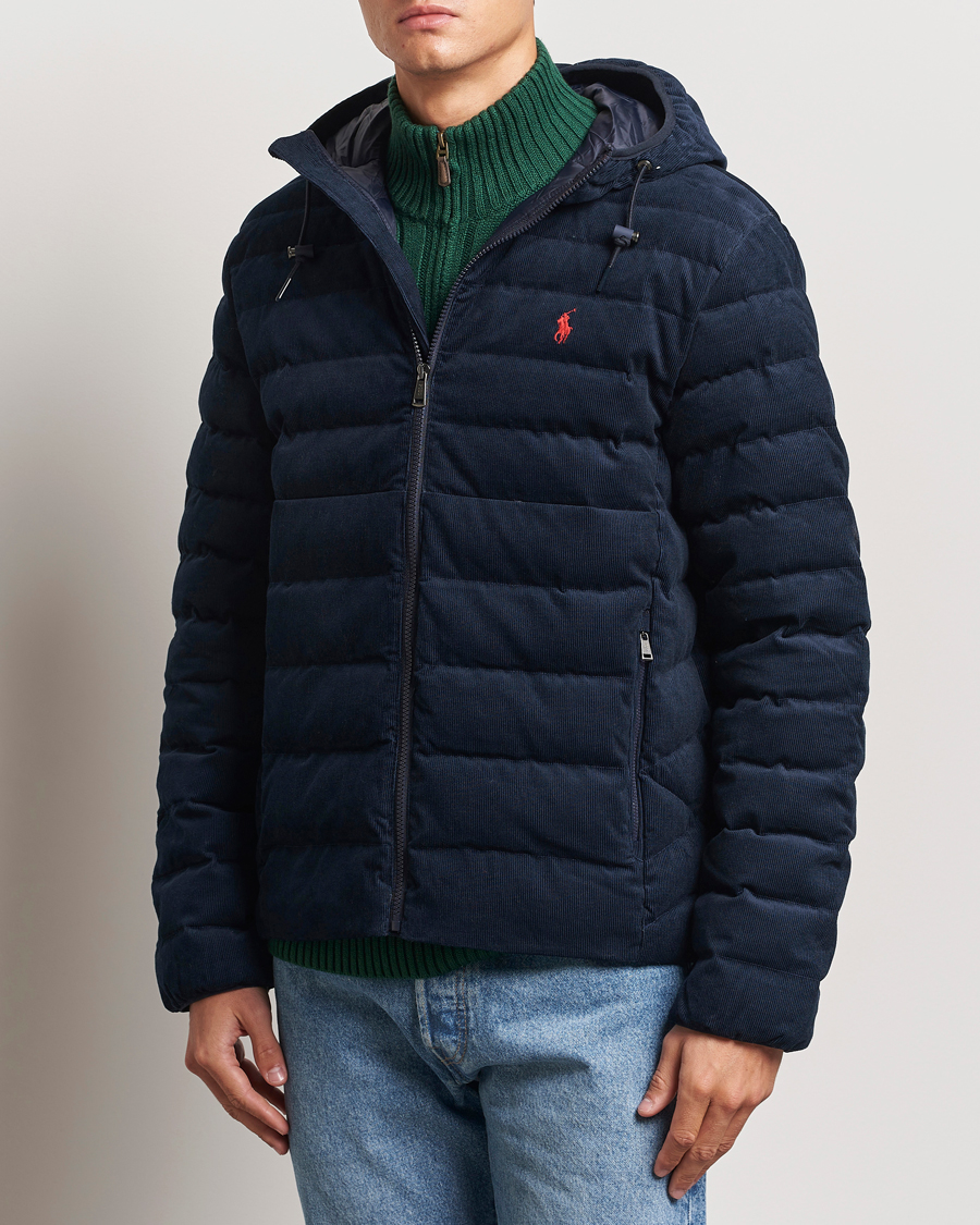 Herr |  | Polo Ralph Lauren | Corduroy Lightweight Jacket Aviator Navy