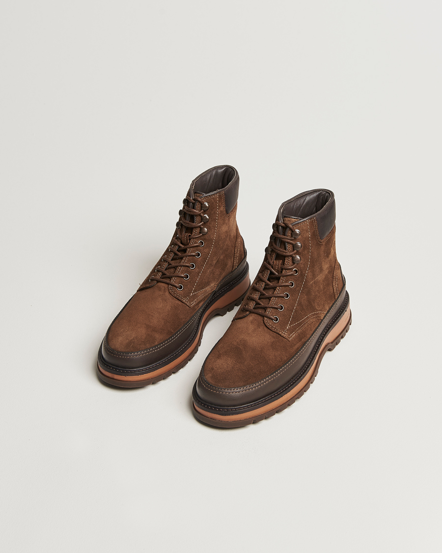 Herr |  | GANT | Clefton Felt Lined Suede Boot Tobacco Brown