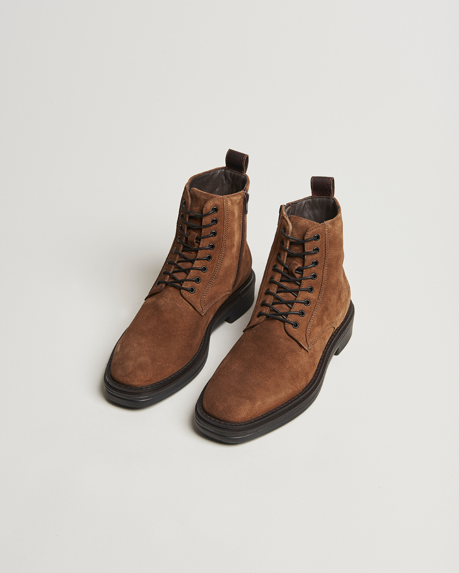 Herr |  | GANT | Boggar Suede Boot Warm Khaki