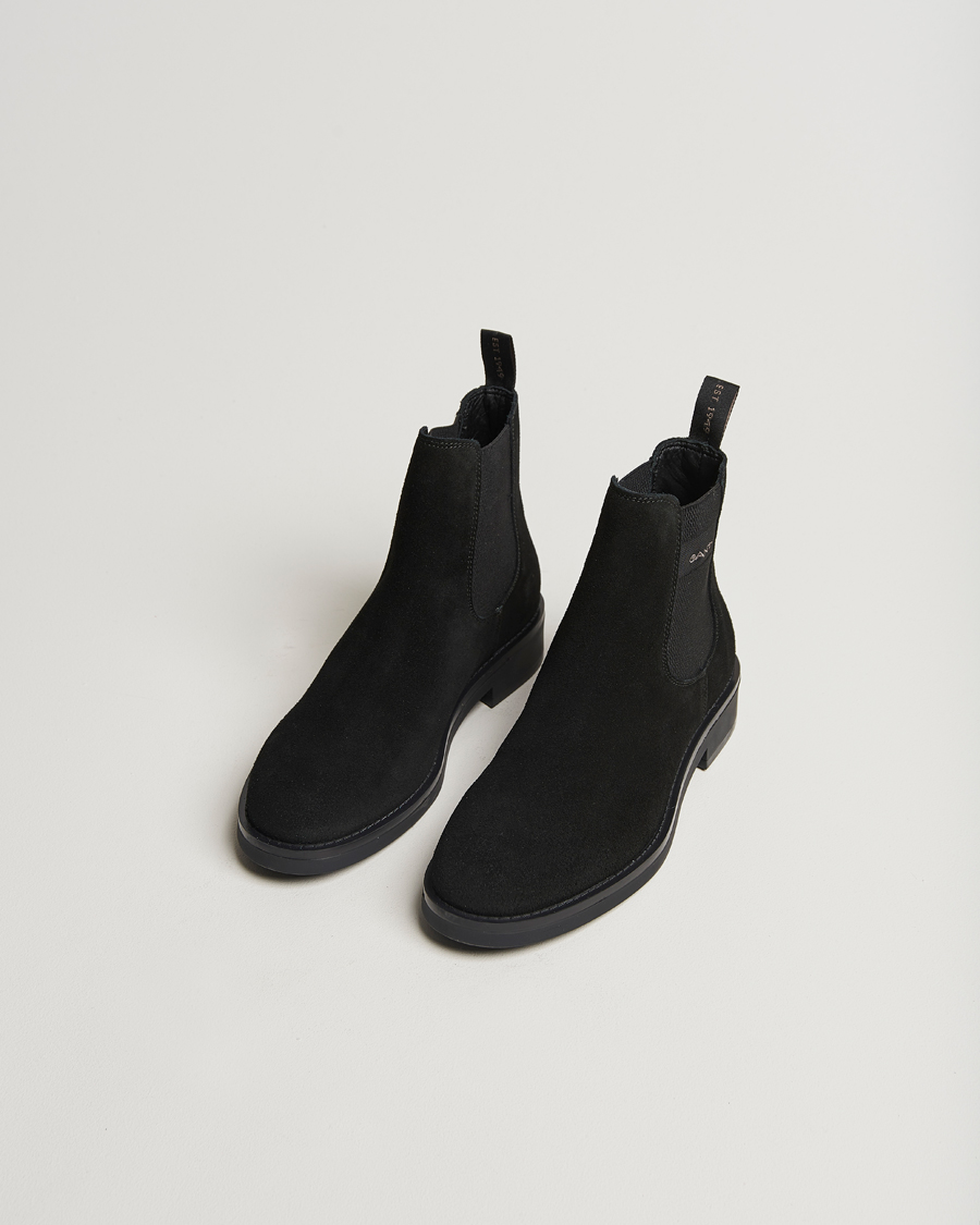 Herr |  | GANT | Prepdale Suede Chelsea Boot Black