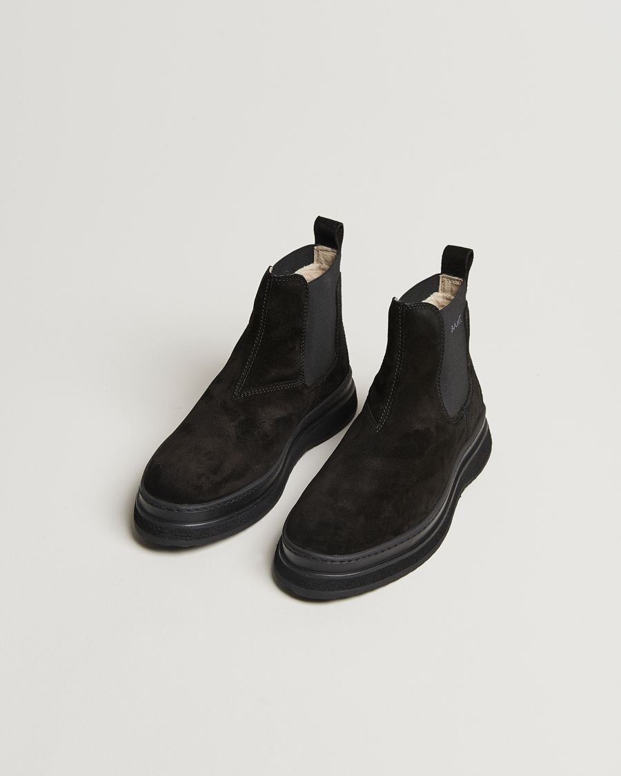 Herr |  | GANT | Blistown Shearling Suede Chelsea Boot Black