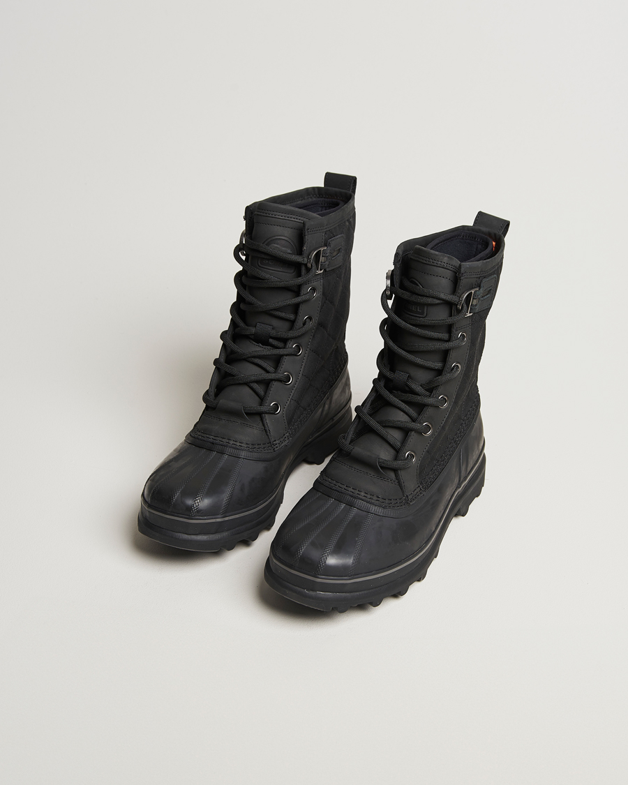 Herr |  | Sorel | Caribou Royal WP Canvas Boots Black