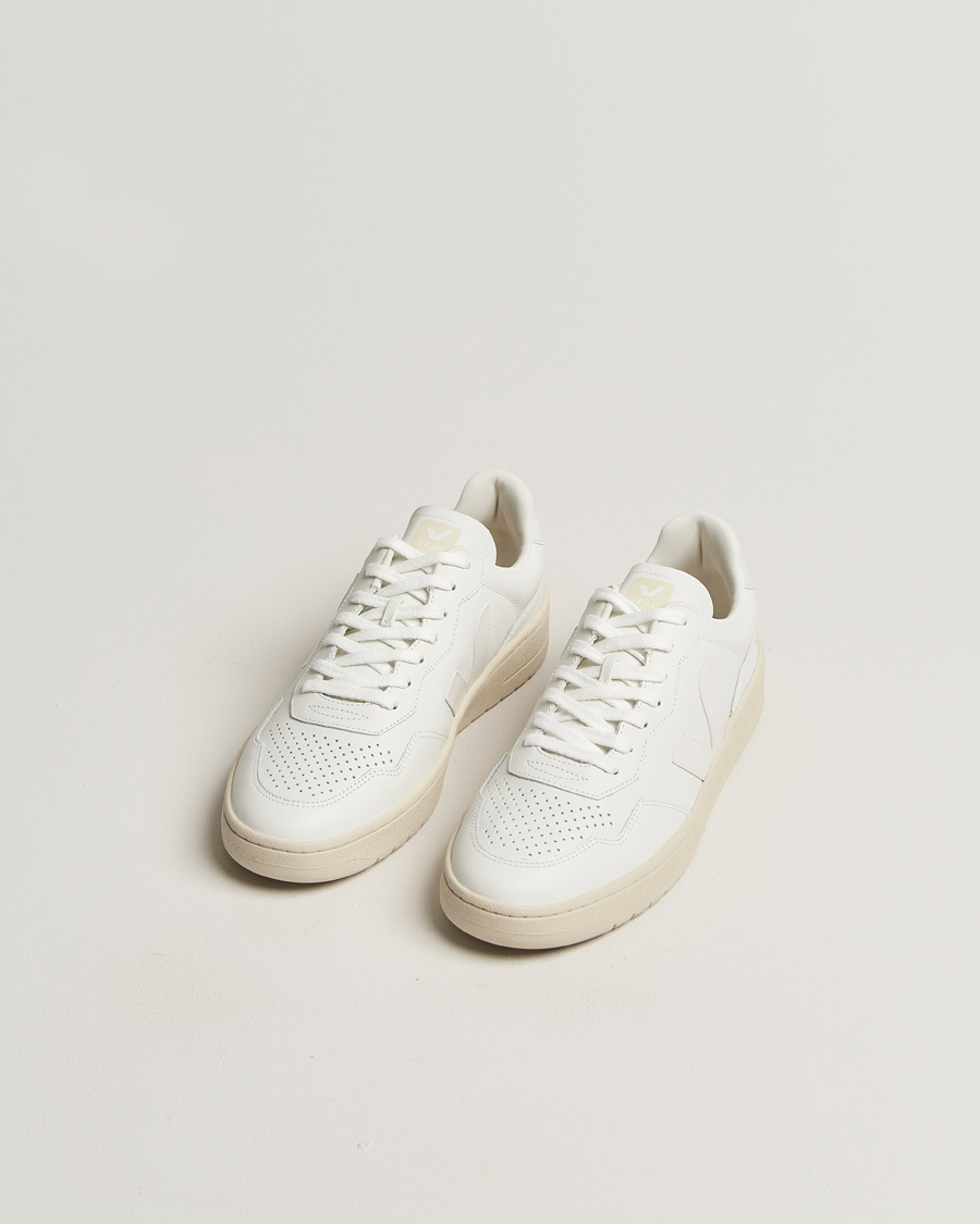 Herr | Veja | Veja | V-90 Leather Sneaker Extra White