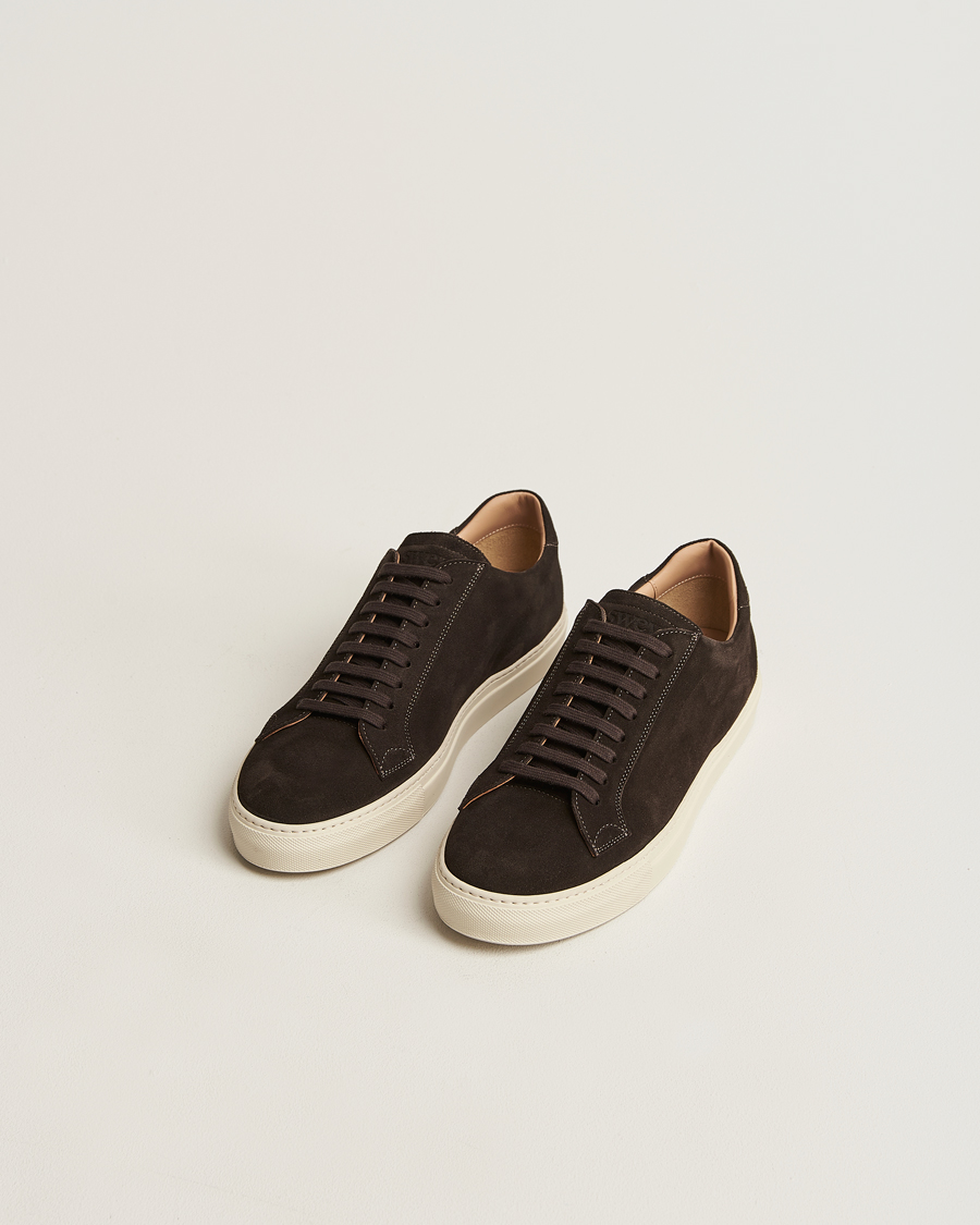 Herr | Mockaskor | Sweyd | 055 Suede Sneaker Dark Brown