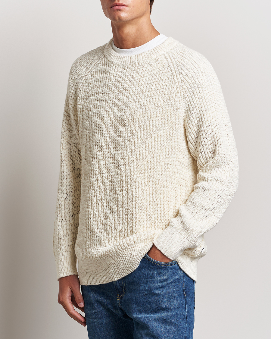 Herr |  | NN07 | Jacobo Heavy Knitted Sweater Cream