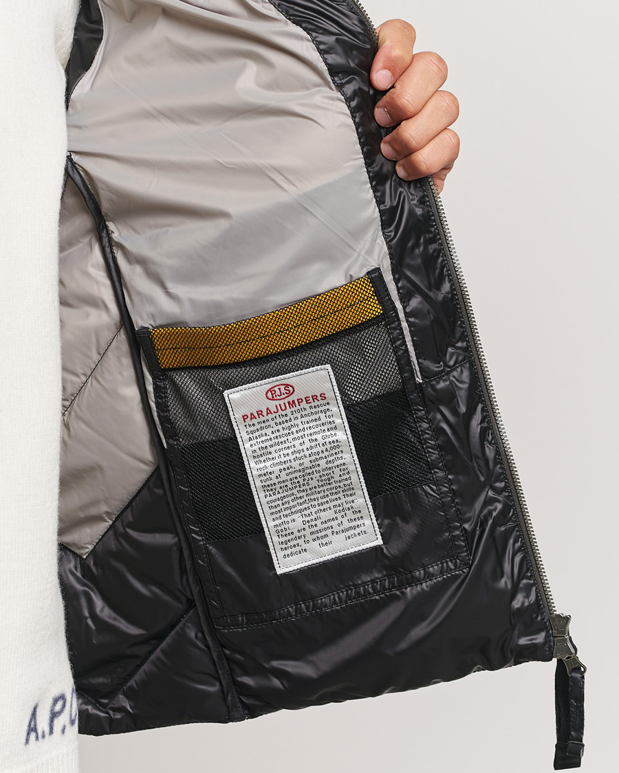 Herr | Jackor | Parajumpers | Jeordie Sheen Vest Black