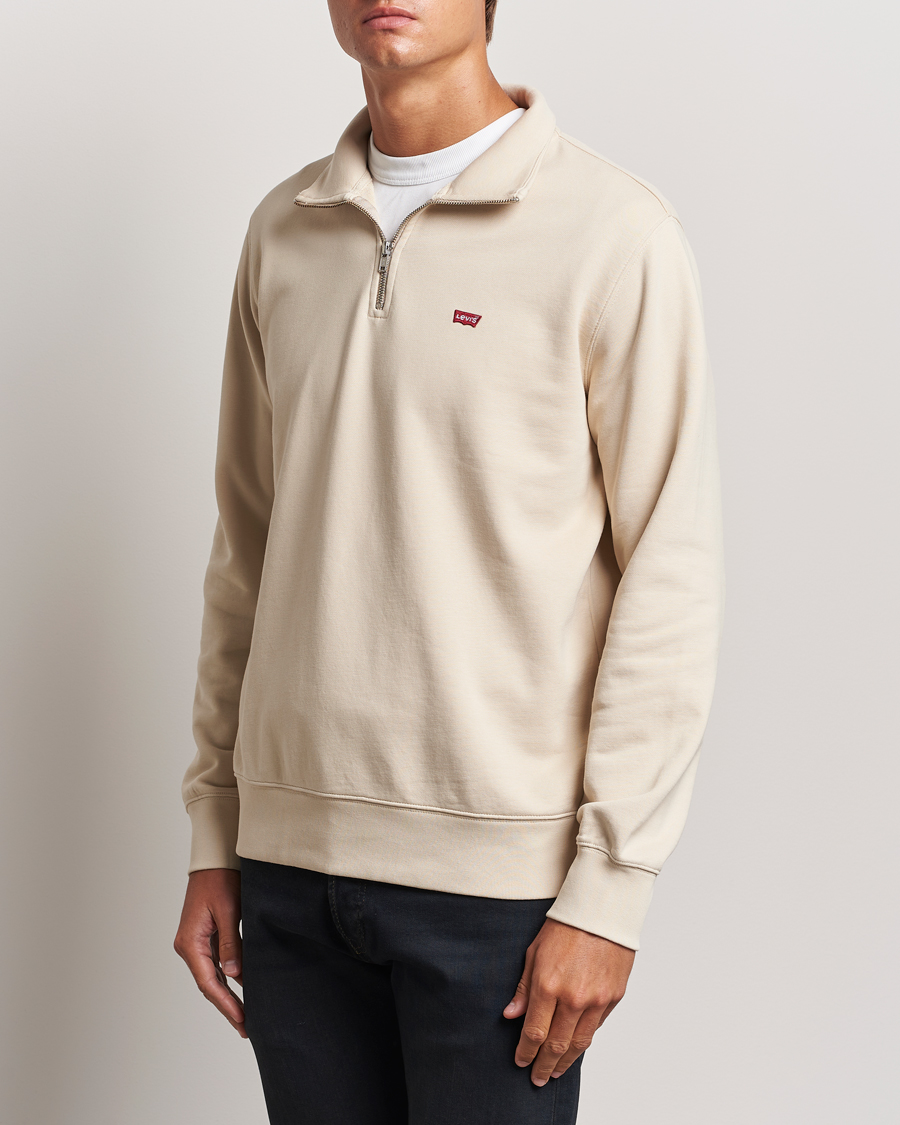 Herr |  | Levi\'s | Original Half Zip Sweater Fog