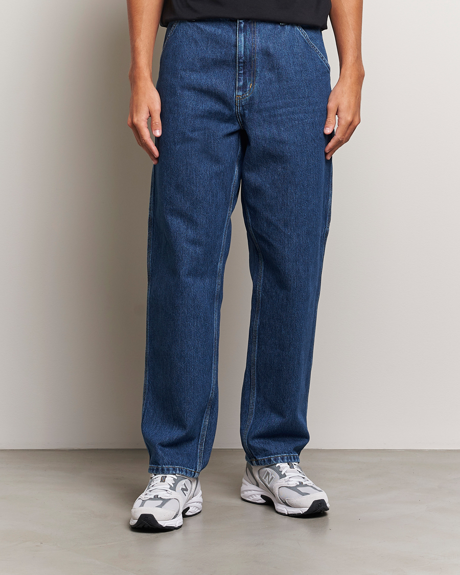 Herr | Relaxed fit | Carhartt WIP | Single Knee Smith Denim Pants Blue Stone Washed