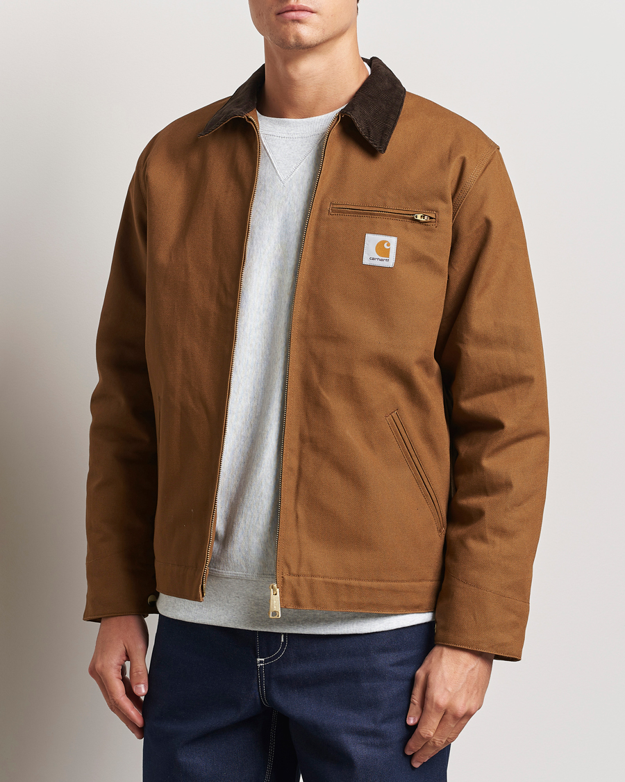 Herr |  | Carhartt WIP | Detroit Jacket Dearborn Canvas Hamilton Brown