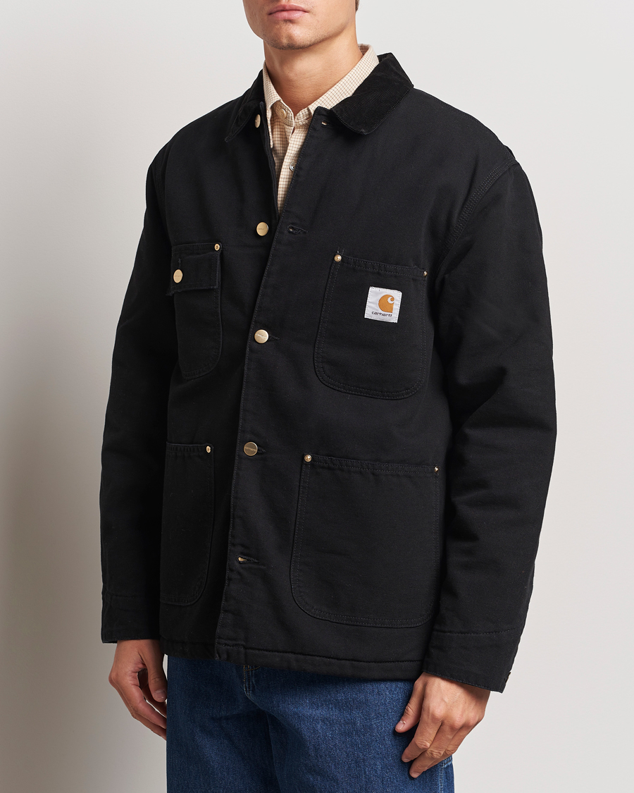 Herr |  | Carhartt WIP | OG Chore Coat Dearborn Canvas Black