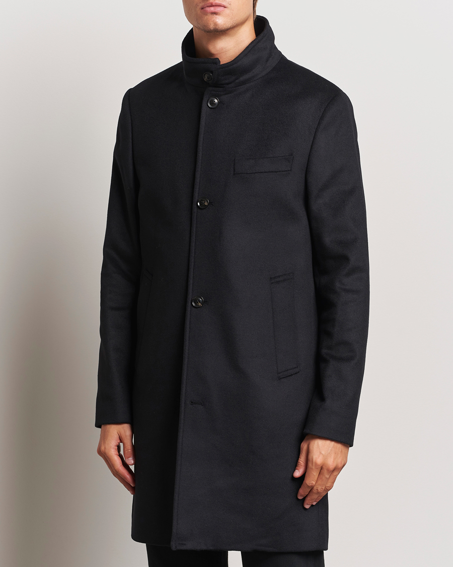 Herr | Business & Beyond - Casual | J.Lindeberg | Jesse Melton Cashmere Coat Black