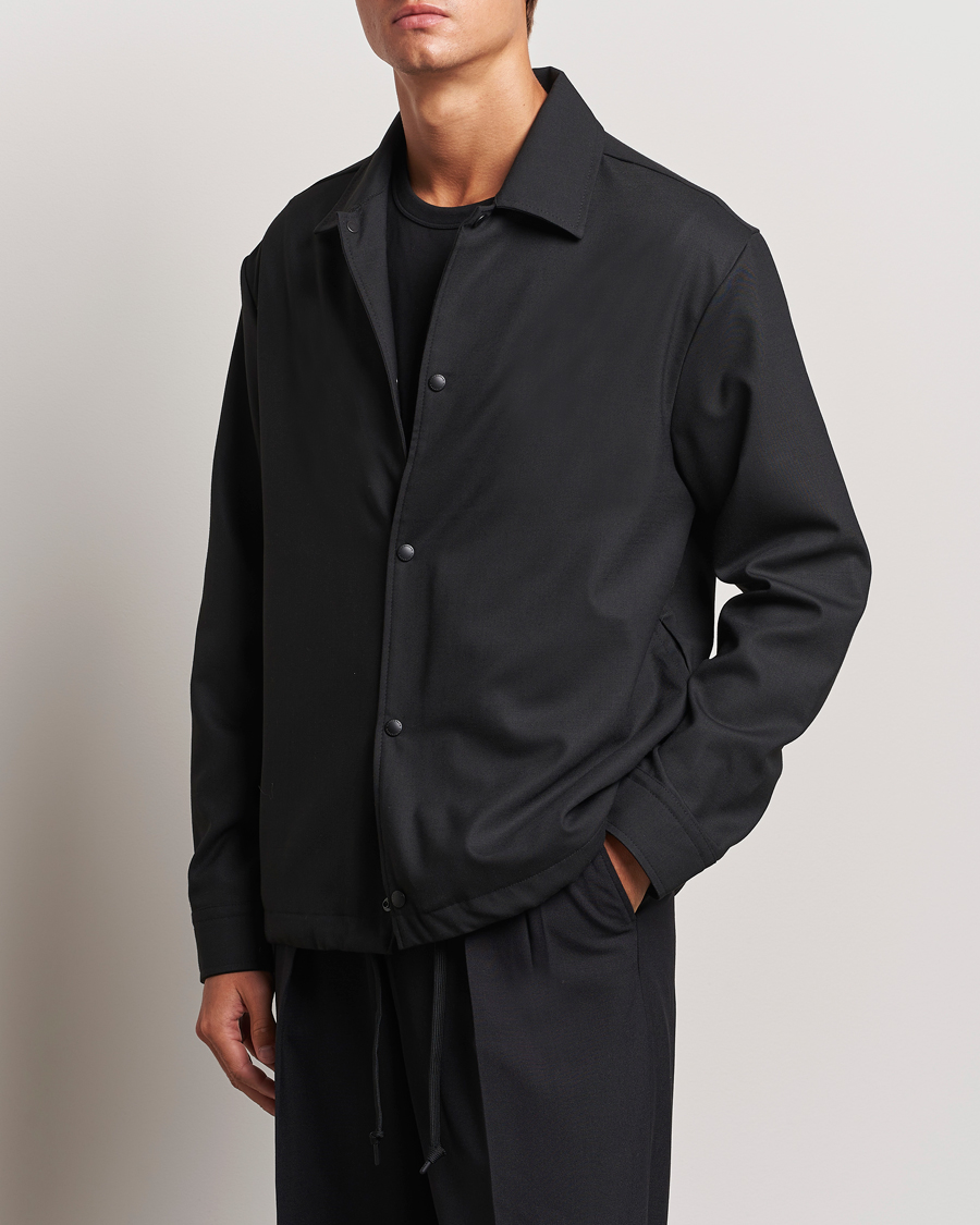 Herr | Business & Beyond - Casual | J.Lindeberg | Celian Coach Overshirt Black