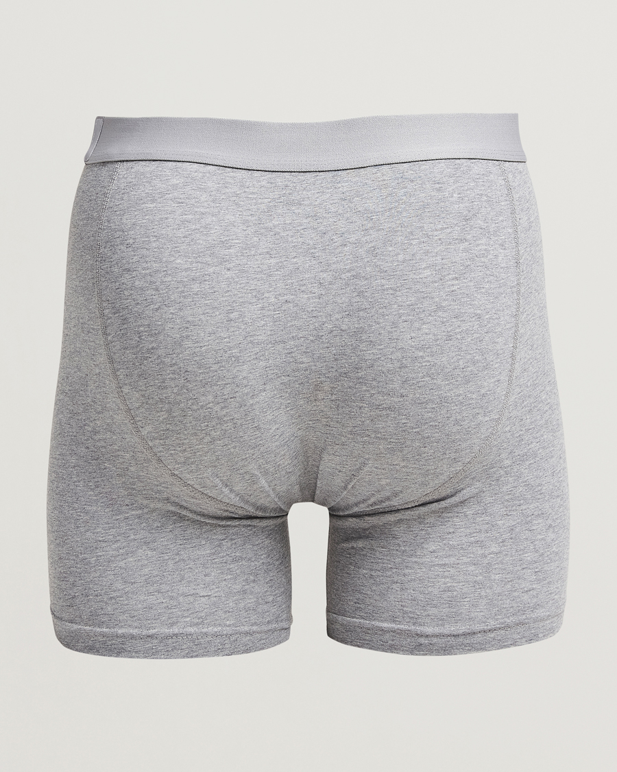 Herr |  | Bread & Boxers | 3-Pack Long Boxer Brief Grey Melange