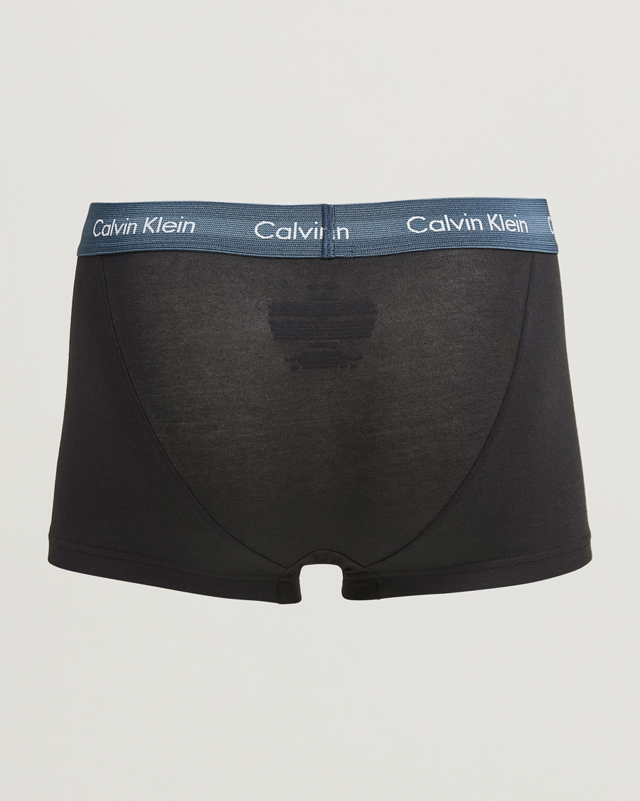 Herr |  | Calvin Klein | Cotton Stretch 3-Pack Low Rise Trunk Black