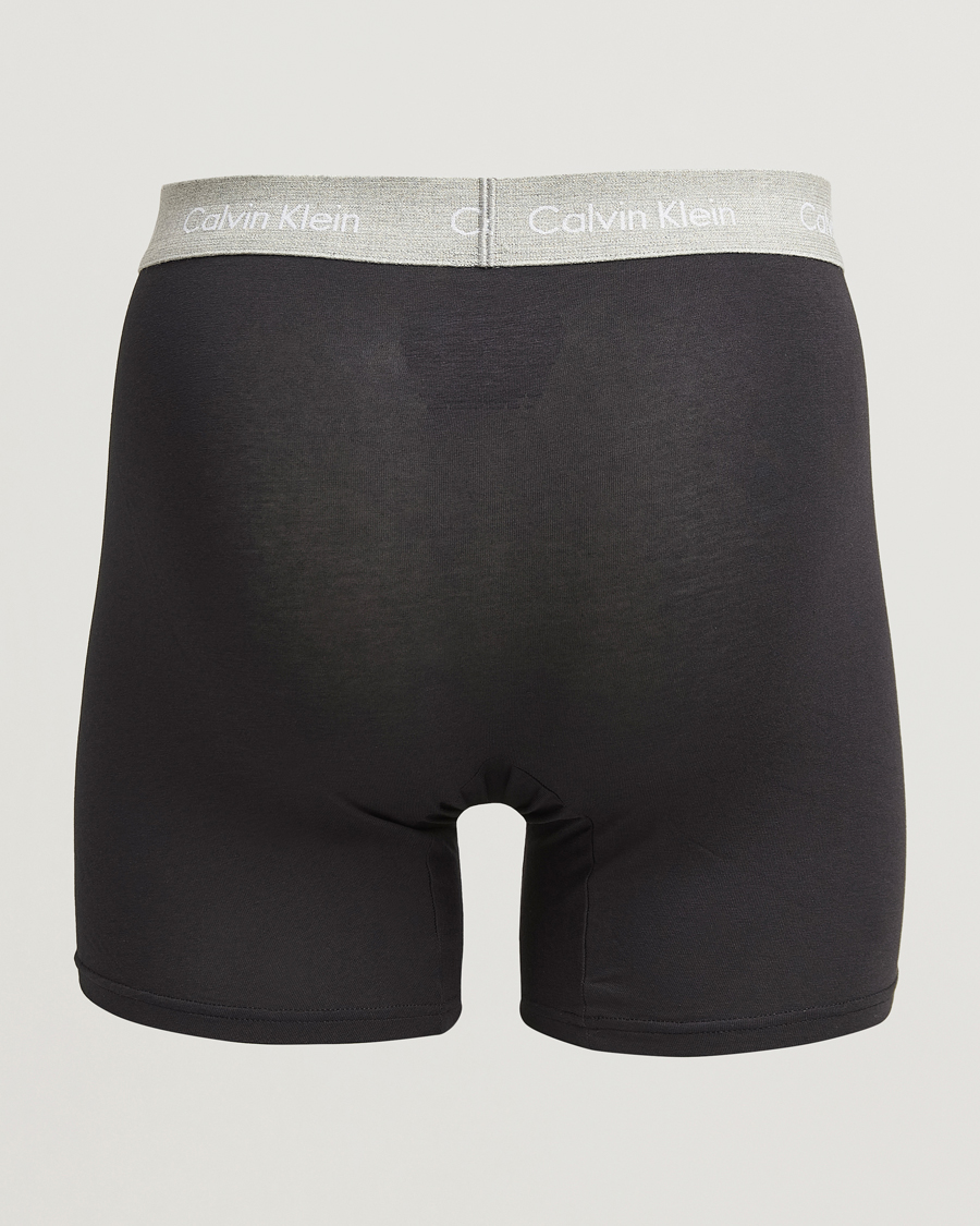 Herr |  | Calvin Klein | Cotton Stretch 3-Pack Boxer Brief Black